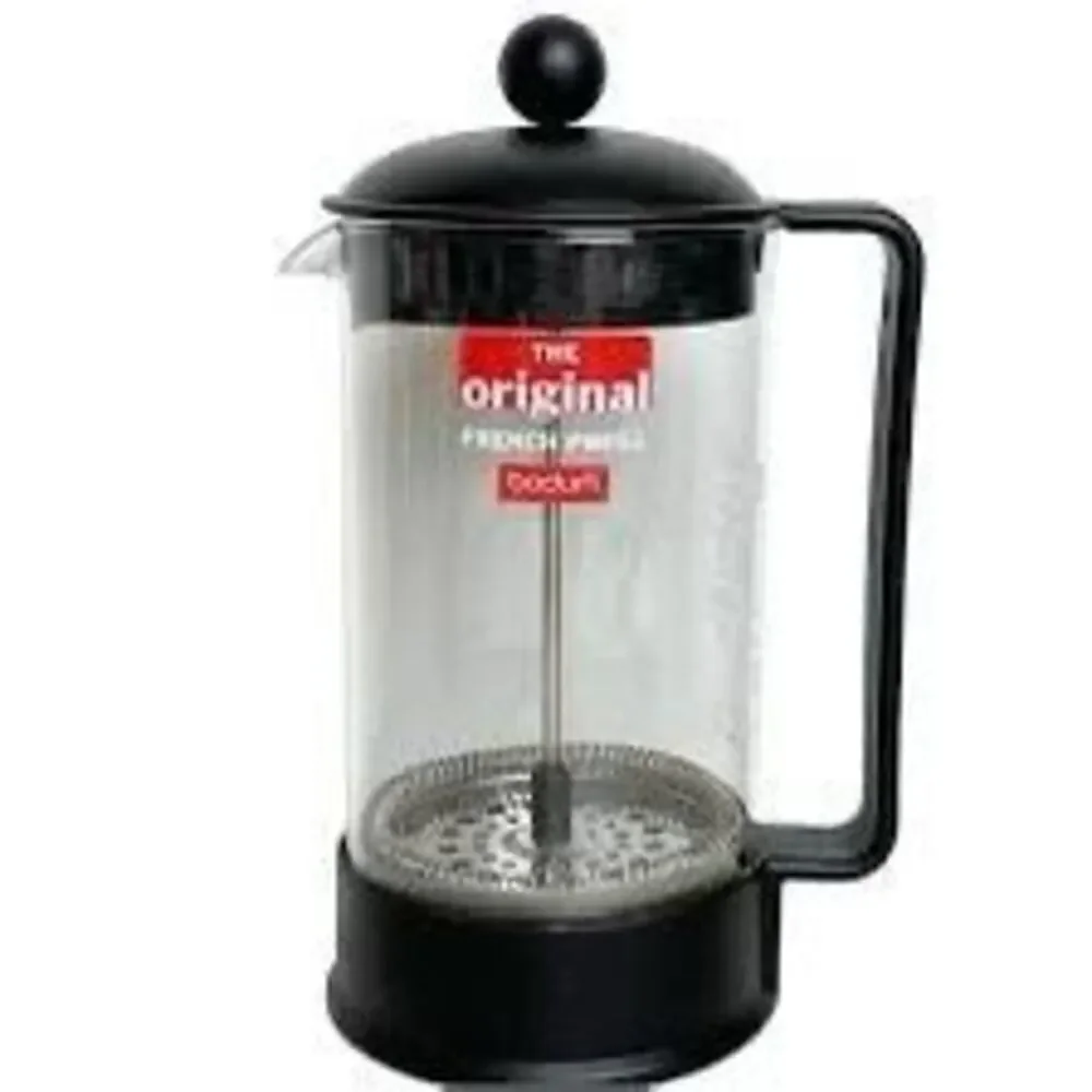 Bodum Brazil 8 Cup French Press Coffee Maker Black Minimalist Gift New In Box